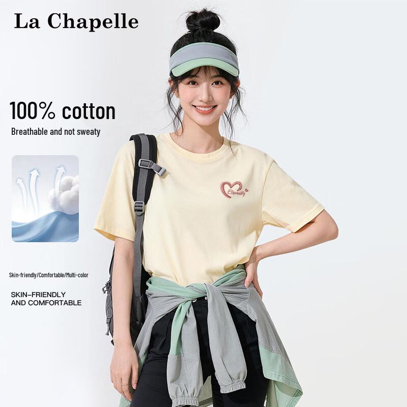 

La Chapelle Women s Cotton Pink Graffiti T-Shirt M