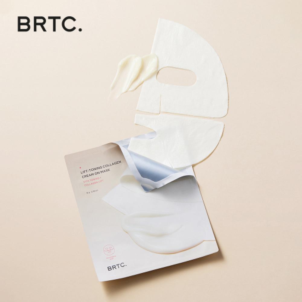 Brtc Lift TOning Collagen Cream On Mask Pack 5 Sheets