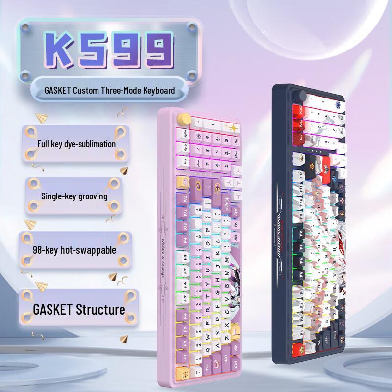 Redragon KS99 Tri-Mode Gasket Mechanical Keyboard