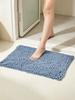 Juyou Chenille Floor Mat Bathroom Water Absorption Non Slip Bedroom Bathroom Thickened Doorway Entrance Household Carpet Doormat