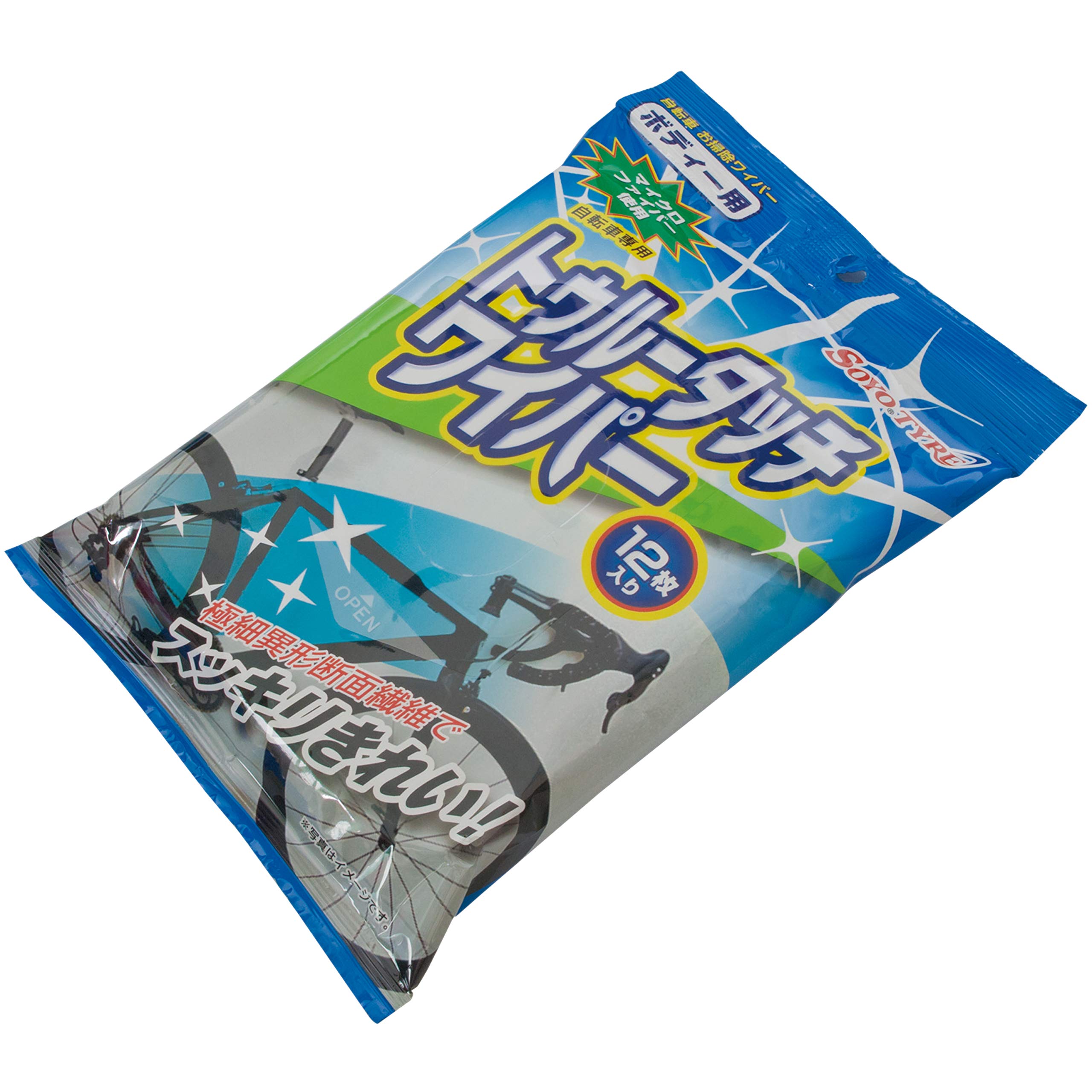 

SOYO TYRE Bicycle True Touch Wiper for Body 200mm x 285mm