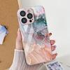 Marble Pattern Phone Case For iPhone 16 Pro Max Case iPhone 15 13 11 12 14 Pro Max X XR XS 7 8 Plus SE  Tempered Glass Cover