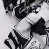 CHANEL ribbon scrunchie Other accessories COCO Mark Black / white silk ribbon Women Used