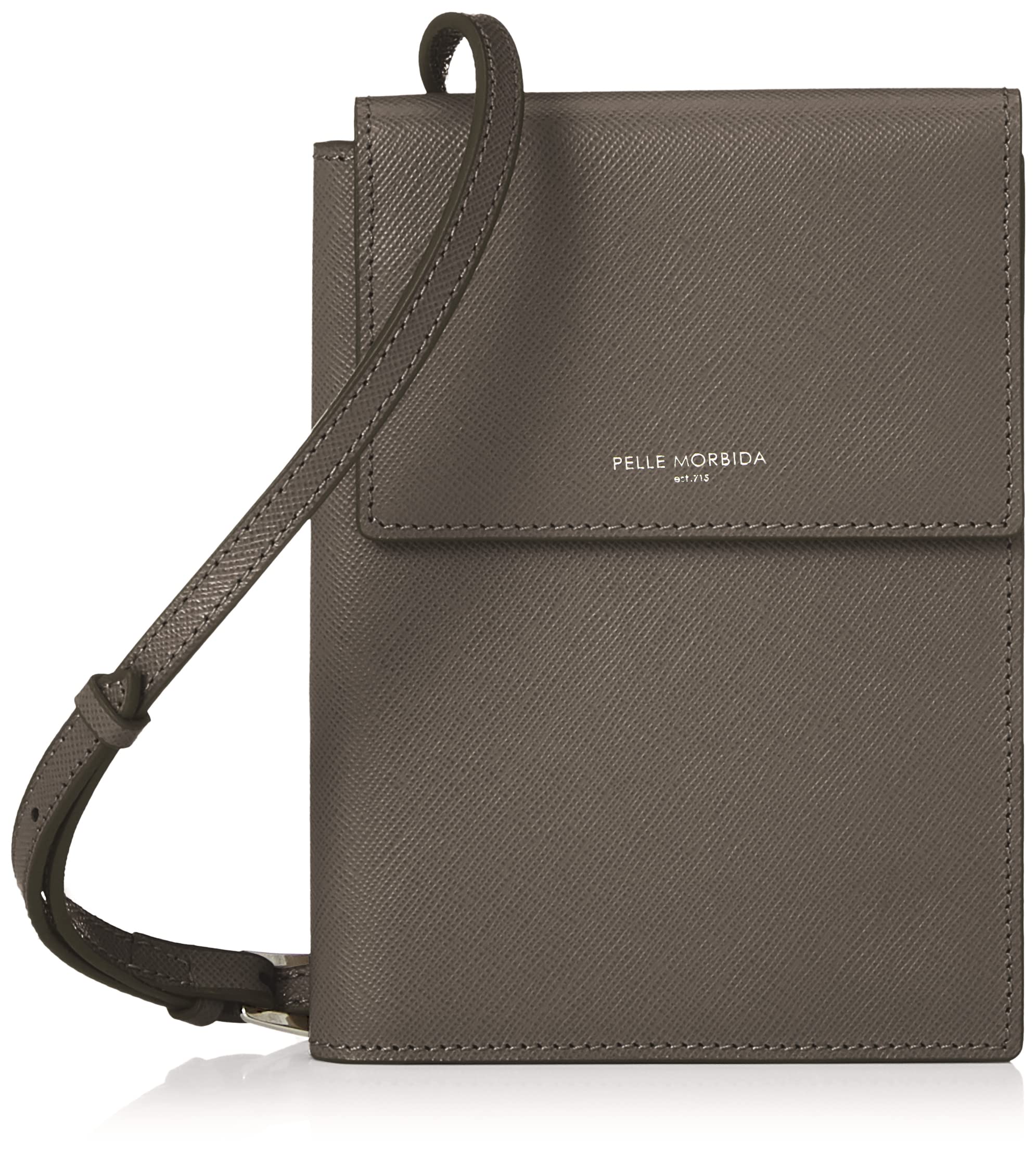 

Pelle Morbida Wallet Accessory Passport Charcoal Gray & Case,