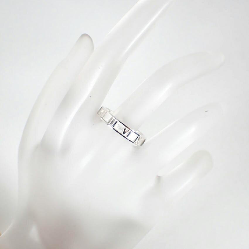 [Used] TIFFANY/Tiffany 925 Atlas Ring / Size 14 / j60-5