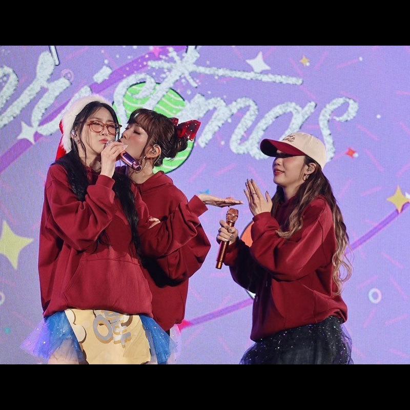 Hanorac Concert K-pop Apink 2025 - Marfă Roz de Crăciun