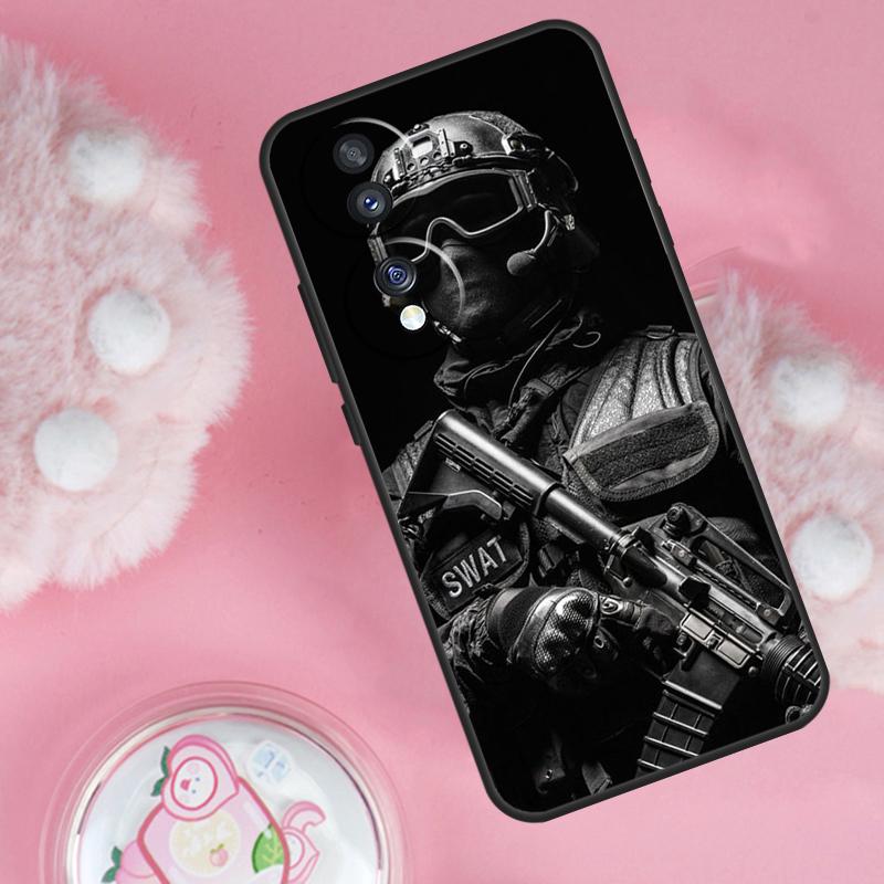 

Полиция SWAT FBI Чехол для Honor Magic 6 5 7 Lite Honor 200 Pro 50 70 90 Lite X9b X9a X8b X8a X8 X9 X9c Honor X9 4G