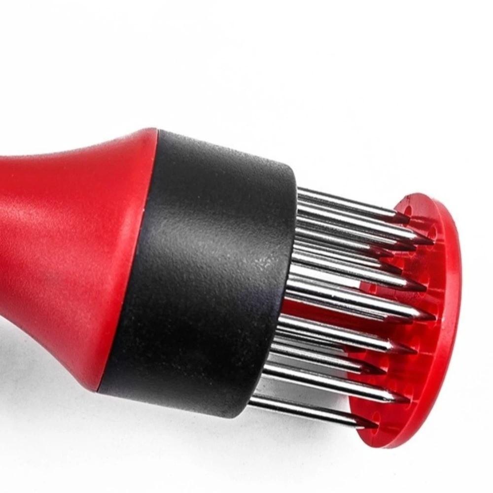 Professional Handheld Loose Meat Needle Practical Heavy Duty Meat Tenderizer Needle Multi-Purpose Meat Hammer Meat Processing