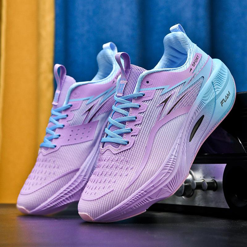 New running shoes marathon ultra-light shock absorption professional sports shoes training skipping rope shoes for men and women couples one 2025
