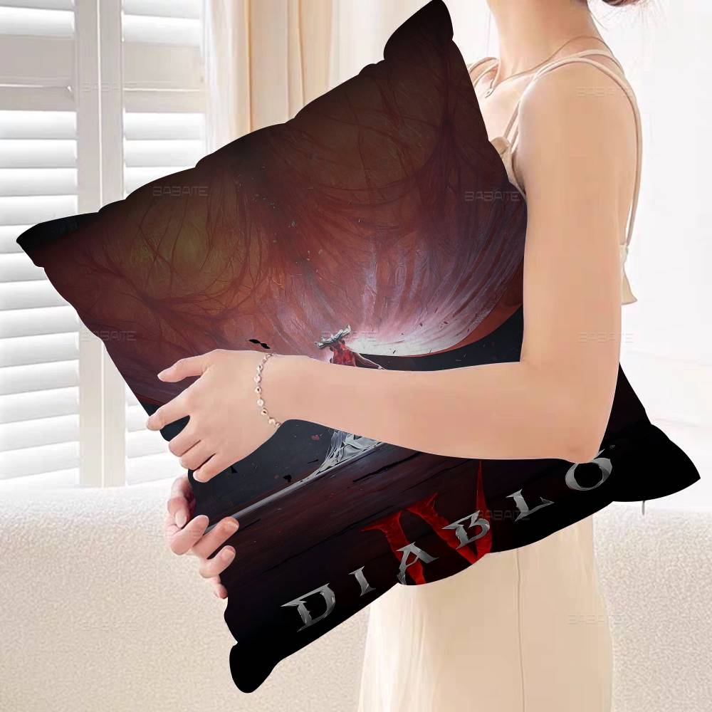 RPG Game Diablo 4 Pillowcases Home Bedding Decorative Pillow Cover Wedding Super Soft Pillow Case
