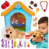 [PACZB] Small Veterinarian Dog with Kennel and Accessories 19 pcs Z3073