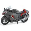 1/9 Suzuki Hayabusa GSX-1300R Alloy Motorcycle Model Toy Vehicle Collection Carrying Lighting Off Road Autocycle Toy Car