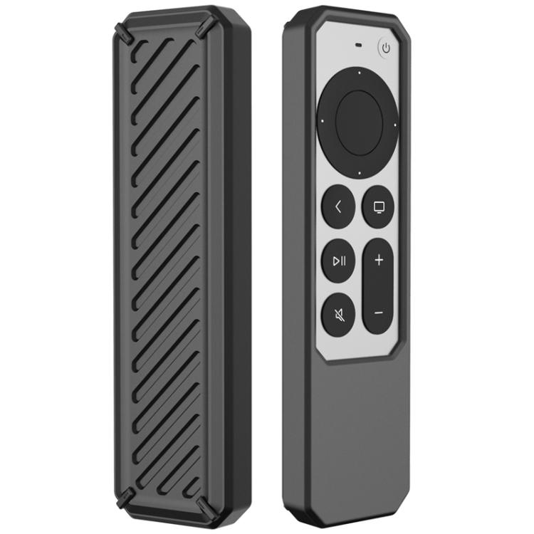 2 PCS Remote Control All-Inclusive Anti-Drop Silicone Protective Cover, Applicable Model: For Apple TV 4K 2021