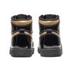 Air Jordan 1 Retro High OG Negro Metalizado Dorado GS 575441-032