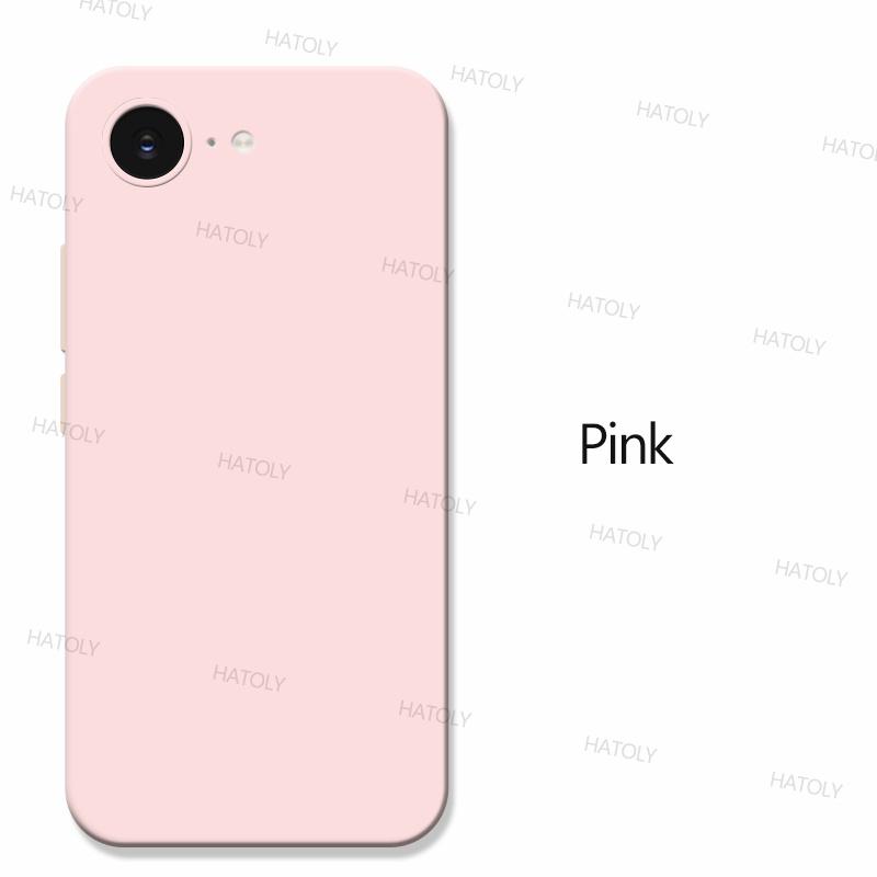 

Чехол для iPhone 16e для Apple iPhone 16e, оригинальный противоударный чехол из жидкого силикона, задняя крышка для телефона, чехлы для iPhone 16e For iPhone 16e розовый