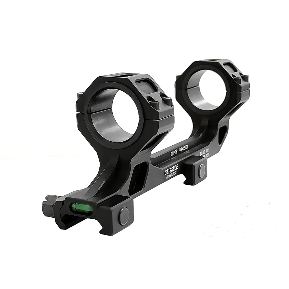 HWZ GEISSELE Type 30mm/25mm Scope Mount Ring Mount Base Spirit Bubble Level (Black)