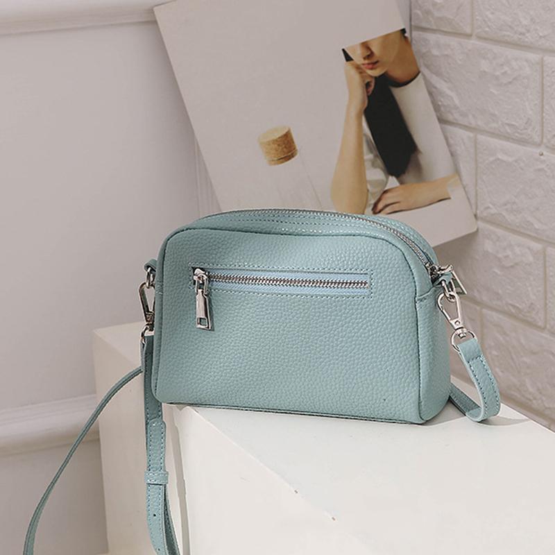 Small Bag Women's Fashion Messenger Bag Simple Small Square Bag Versatile Shoulder Bag Fashion