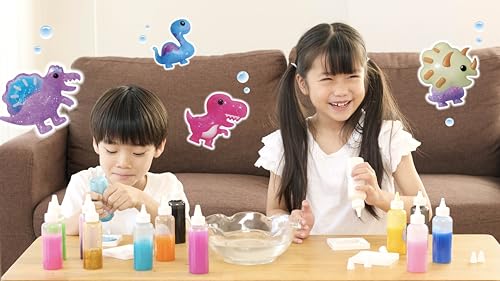 Edison Squishy Aquarium Mini Series Dinosaur Friends KJT120424 Toy for Ages 6 and Up