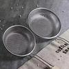 Long Handle Stainless Steel Strainer Wooden Handle Skimmer Spoon Fine Mesh Strainer  Food Strainer