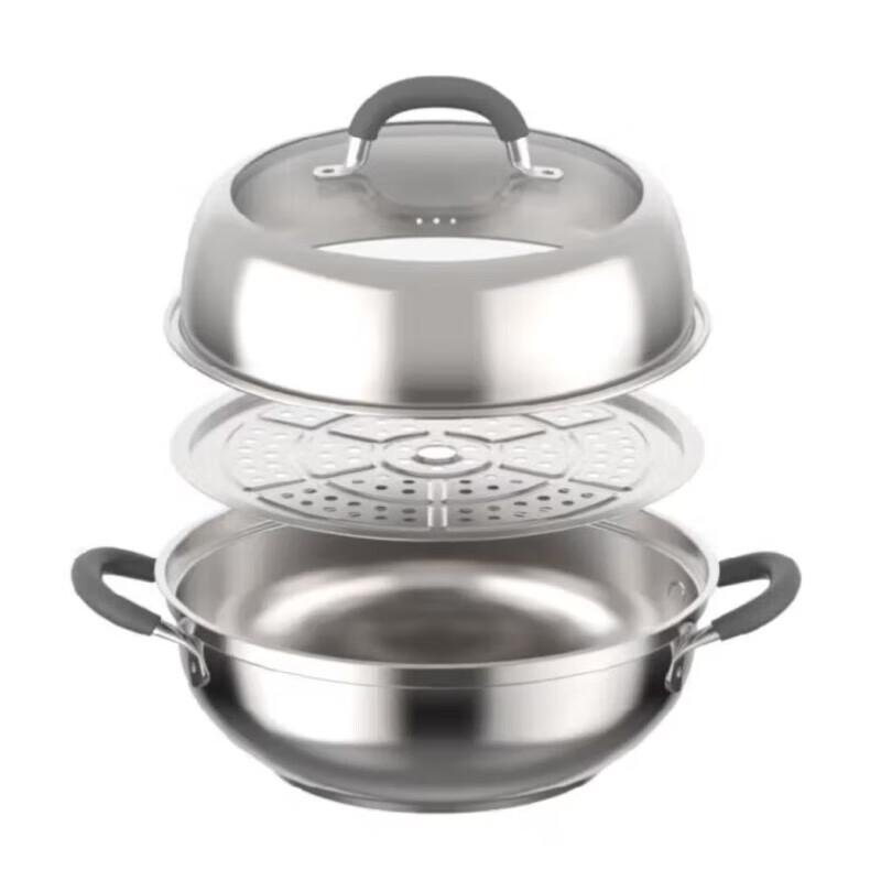 ASD 304 Stainless Steel Multi-Function Cooking Pot