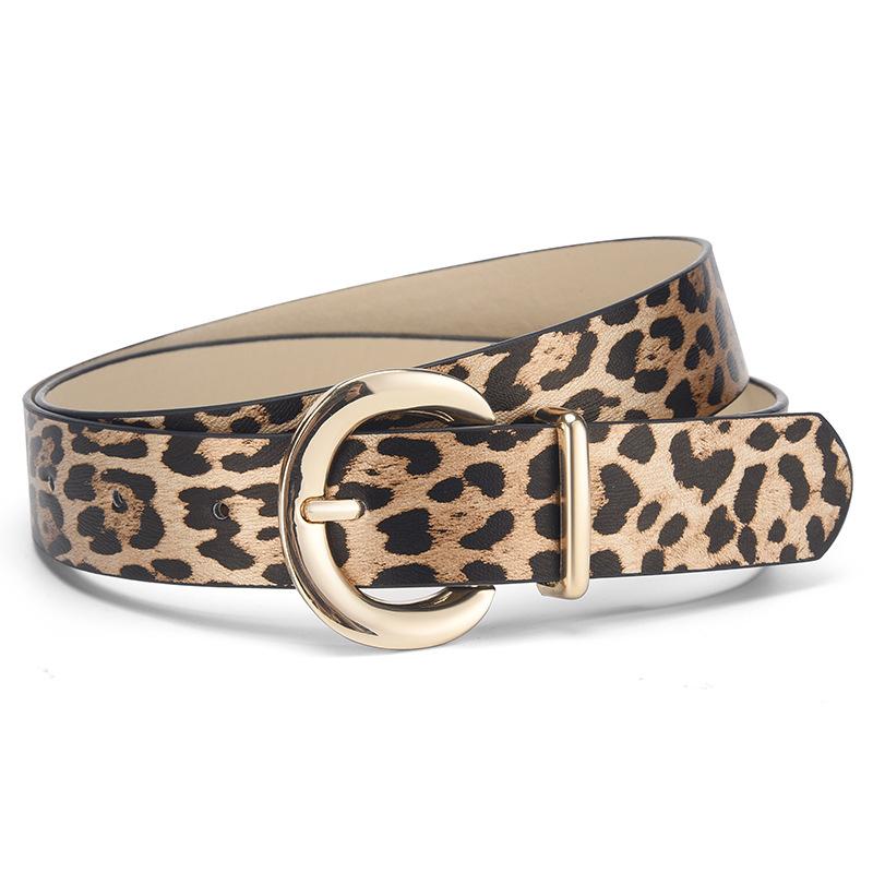 

Fashionable Alligator Pattern Belts for Woman Durable PU Gold Color Buckle Belts Woman s Jeans Belts