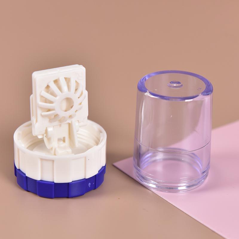 

Latest Plastic Manually Cleaning Lenses Case Contact Lens Cleaner Washer