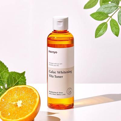 MANYO FACTORY Galac Whitening Vita Toner 210ml, Brightening, Glowing, Moisturizing, Korean Cosmetics, Kbeauty, Sample
