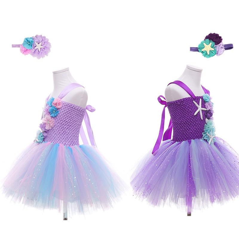 Mermaid Cosplay Princess Dress For Girls Cute And Elegant Perfect For Festivals And Performances