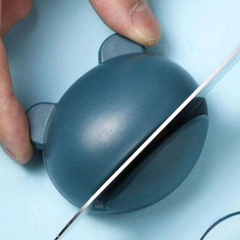 Mini unelte de bucătărie Ascuțitor de uz casnic cu piatră de ascuțit Lamă de cuțit Cuțite de ascuțit multifuncționale Ascuțitor de cuțite de piatră