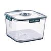 Food Storage Container Square Shape Moist-proof Sealed Design Plastic Kitchen Foods Storage Canisters for Pantry
