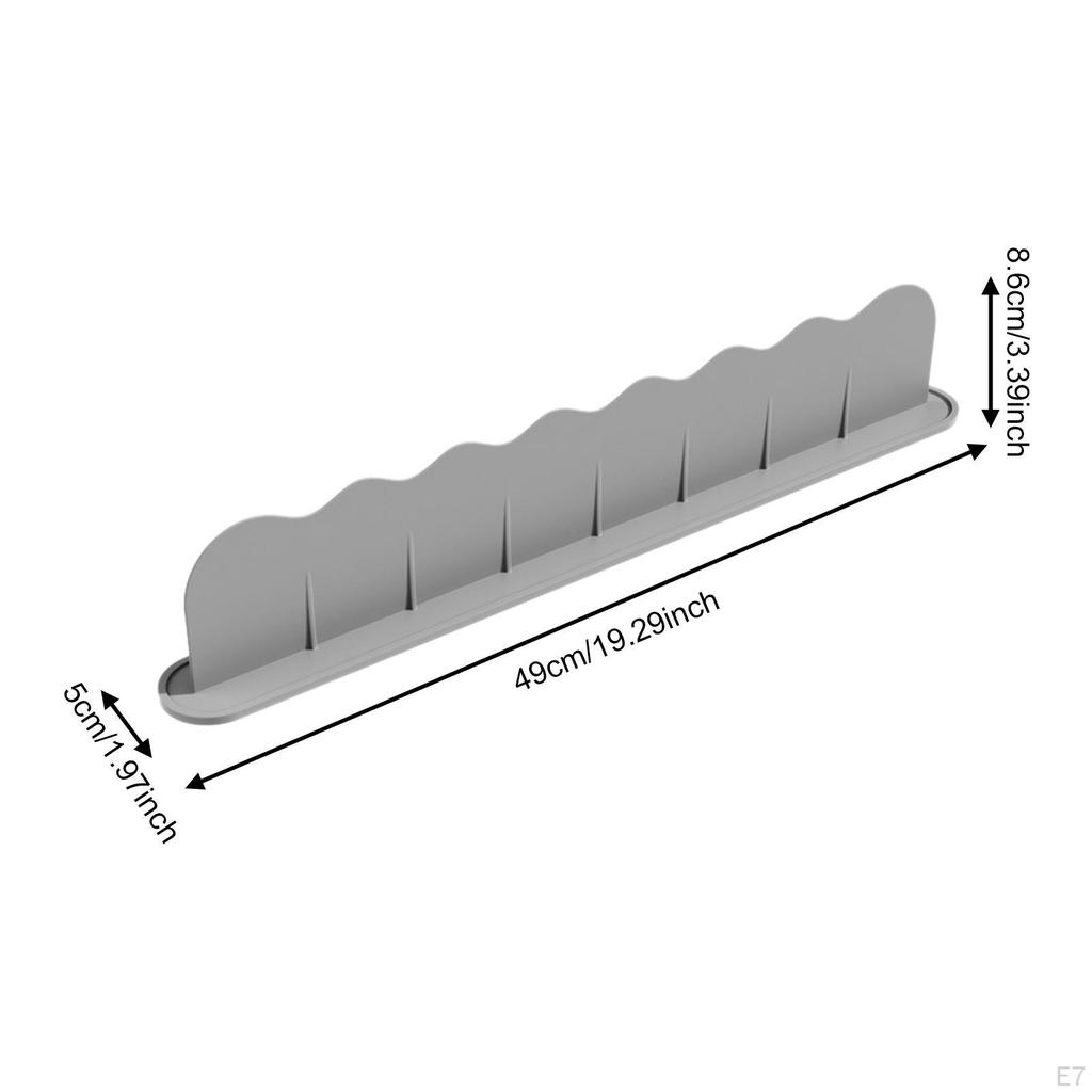Kitchen Sink Guard Back Protector Water Retaining Strip for Kitchen,island and Bathroom