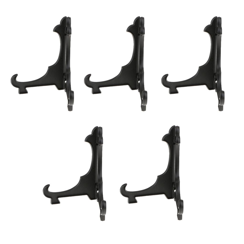 

Exhibition Show Shelf Plastic Holder Adjustable Display Rack Table Decoration Stands for Home Use