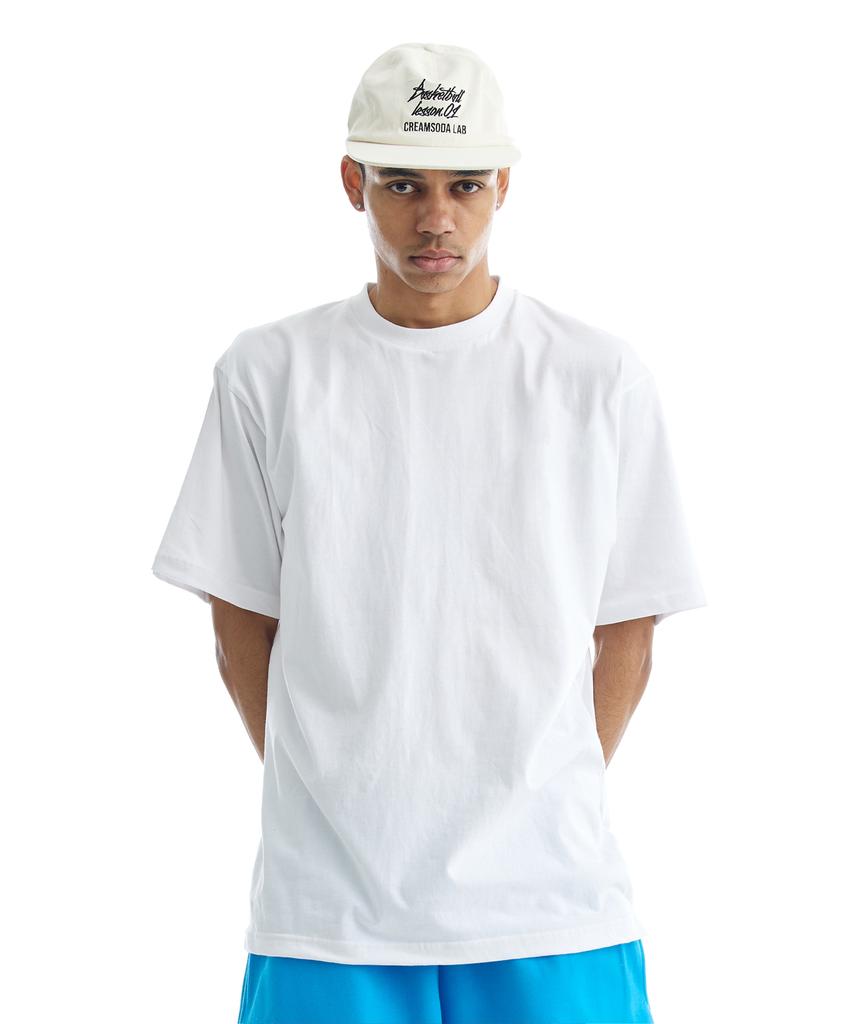 CREAM SODA LAB Basic Semi-Overfit Short Sleeve T-Shirt (Type A)