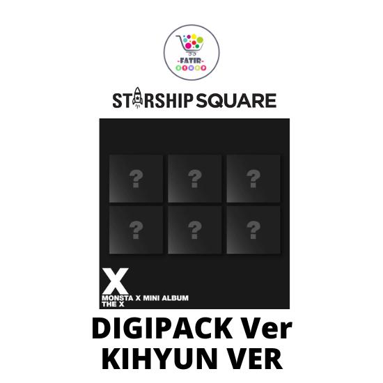 

Виберіть POB DIGIPACK Версію MONSTA X 13-й МІНІАЛЬБОМ THE X