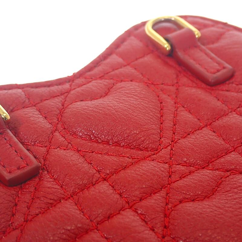 Dior  S5097UNID_M61R Shoulder Bag Red Calfskin Women