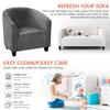 Club Chair Cover Stretch Armchair Slipcover Bar Living Room Tub Protector Cover