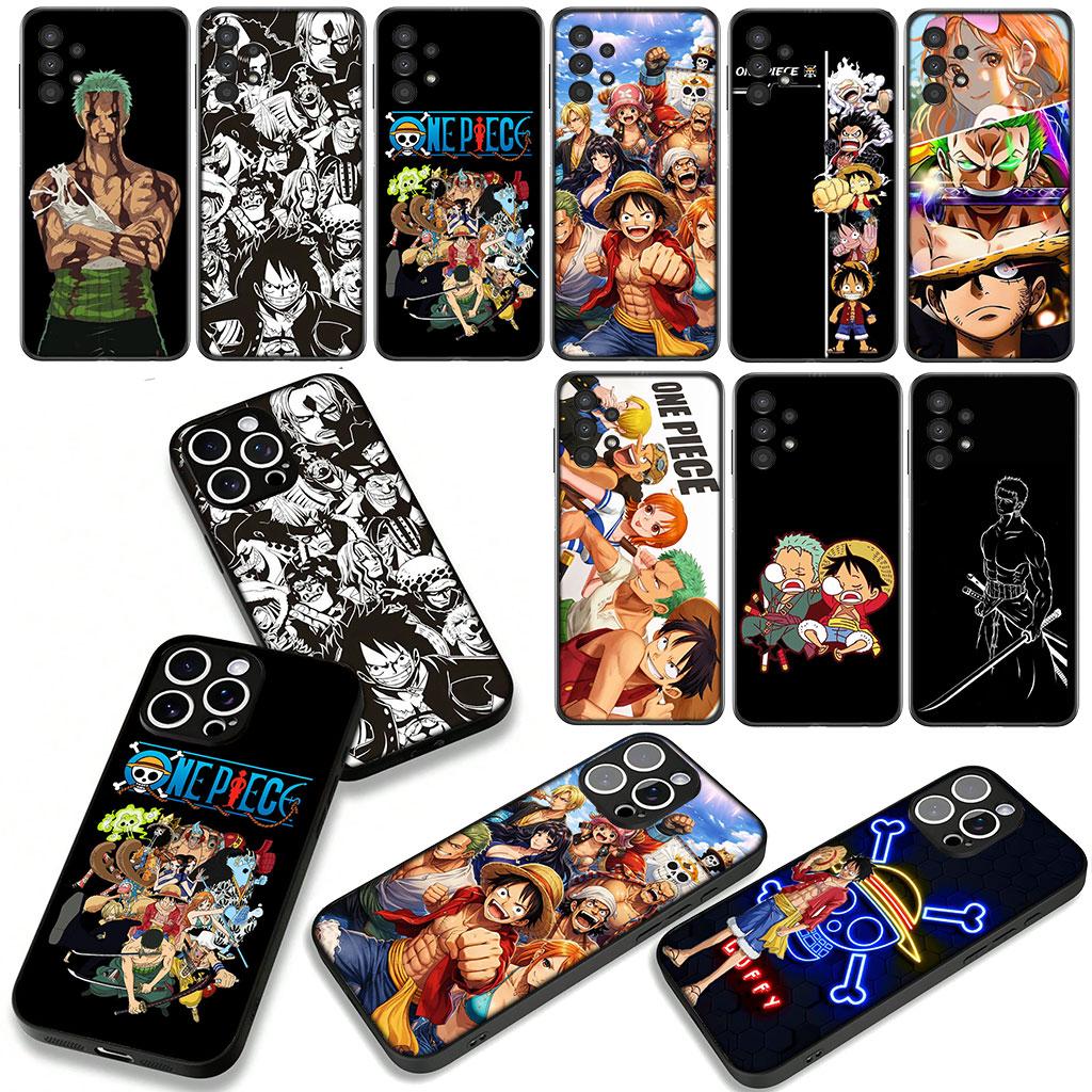 Cover for Apple iPhone 17 16 11 Pro XS Max XR 6 7 8 Plus 16E SE 2020 Air 5 SE2 Phone Case Roronoa One Pieces Luffy Zoro