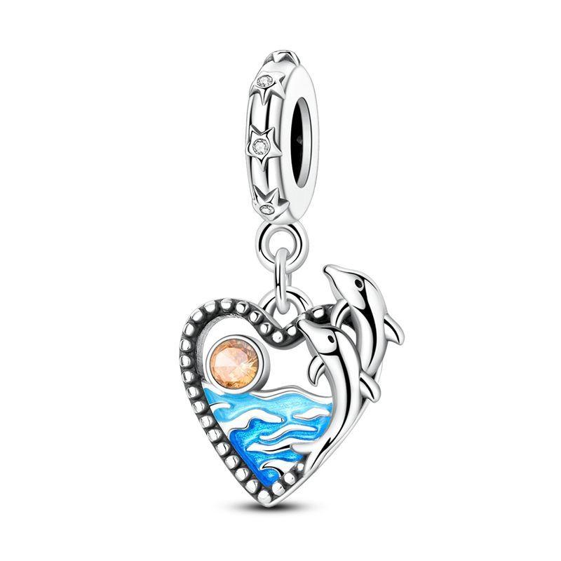 Authentic Copper Colorful Painting Charm Bead Charms Artistic Palette Bead Charms Pendants Compatible With Bracelets Necklaces Do It Yourself Jeweller