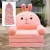Children Couch Backrest Armchair Slipcover Cartoon Foldable Kids Sofa Cover