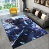 Cloud Tifa Final Fantasy Games Sephiroth Carpet Rug for Bedroom Living Room Sofa Playroom Doormat Home Decor,Area Rug Non-slip