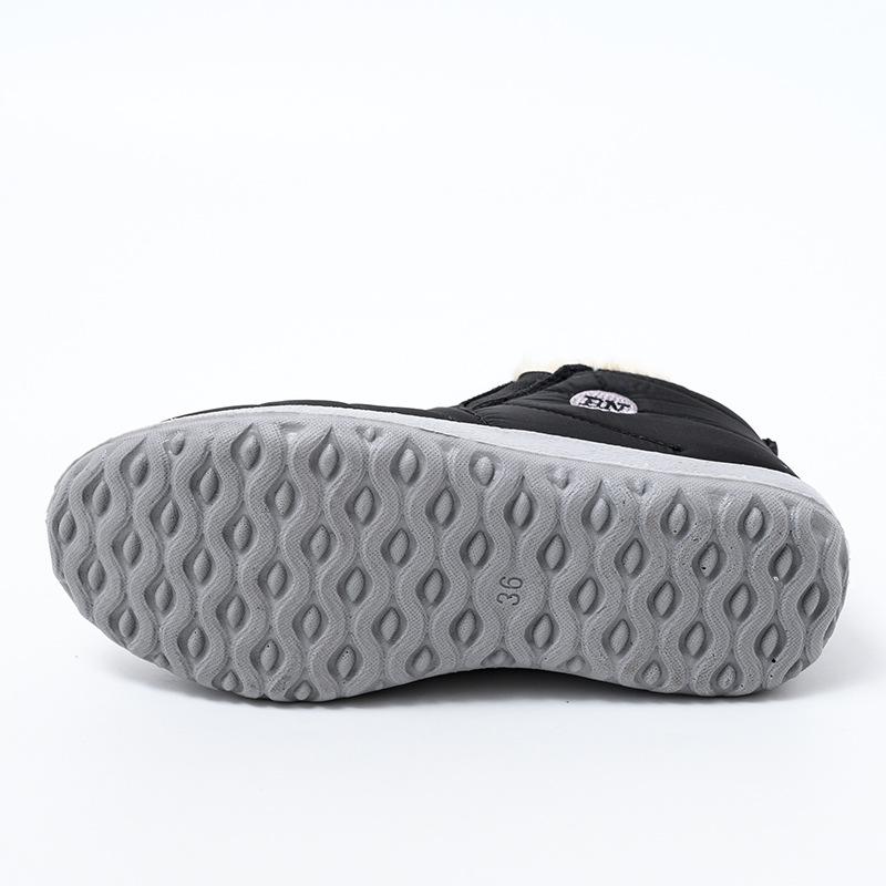 Neue Herbst und Winter Herren Warme Stiefel Plus Fleece Kurze Stiefel Verdickte Flache Sohle Paar Warme Stiefel