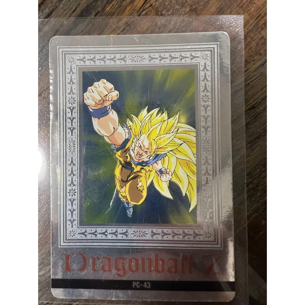Used [At that time] Dragon Ball Z PP Card Goku Super Saiyan 3 Amada -43