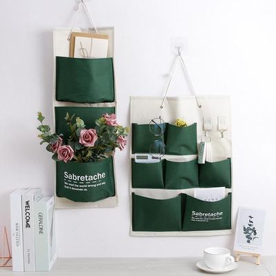 Simple Hanging Bag Small Fresh Dormitory Family Bedroom Bathroom Kitchen Door Storage Hanging Bag Storage Bag