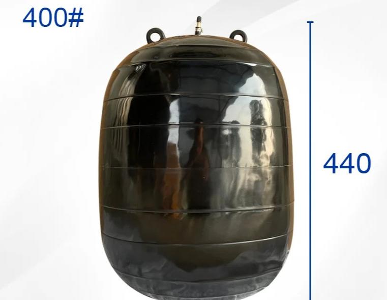 Tube Leaking Test 50-600mm OD End Plumbing Natural Rubber Drain Air Bag Inflatable Bung Stop Plug Block