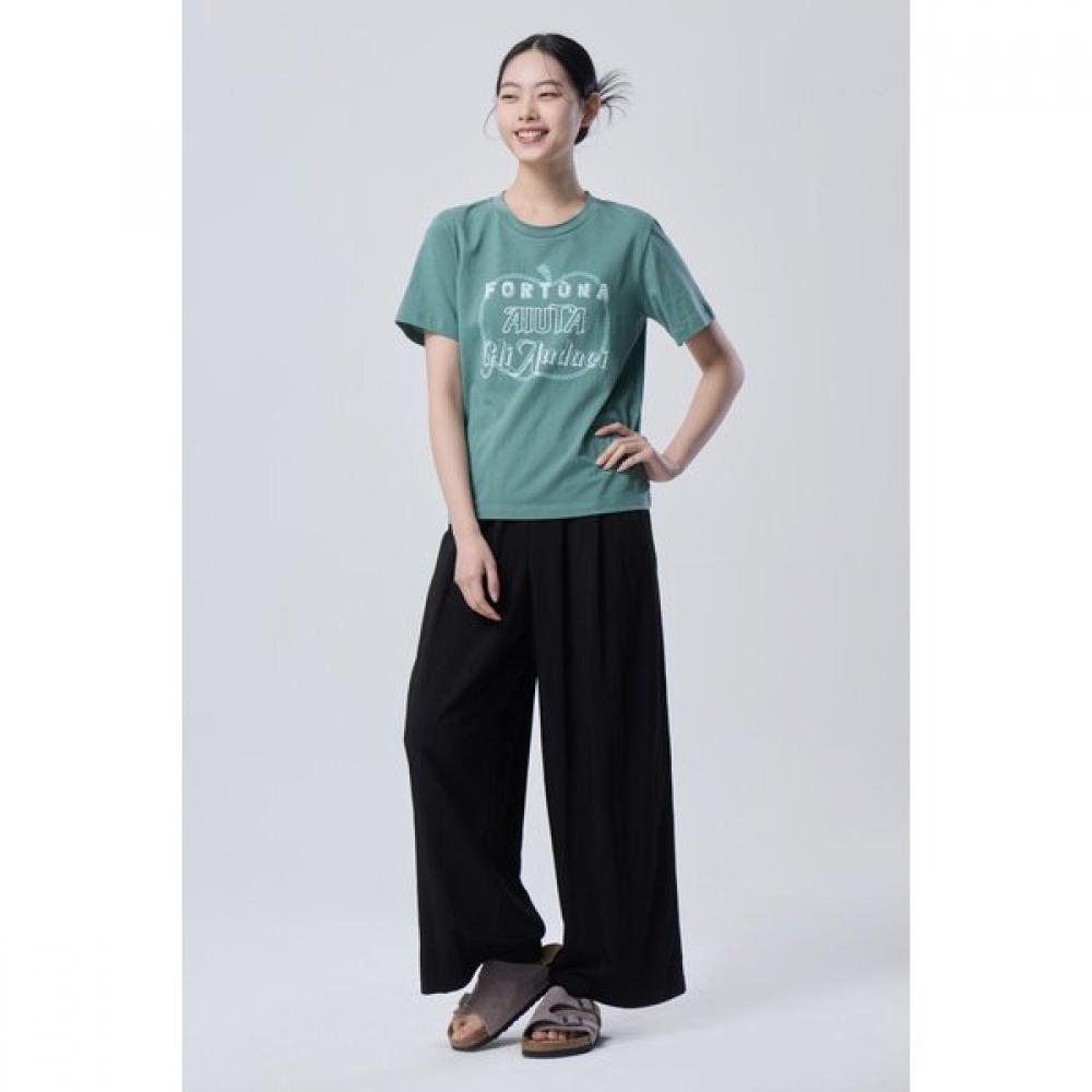 Benetton Apple PrinTing ShorT Sleeve T shirT baTsf7631