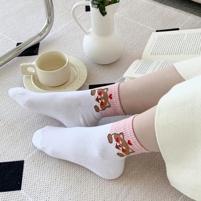[Set of 10] Women's Cute Squirrel Kava Socks