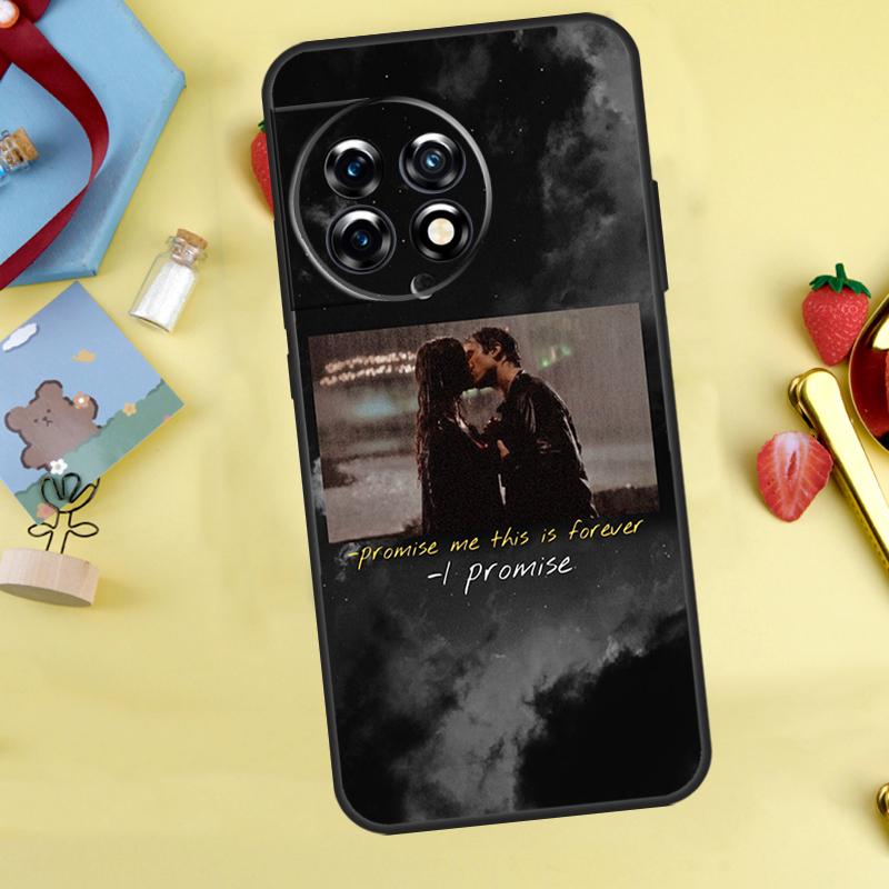 Vampire Diaries Damon Salvatore Fodral För OnePlus 13R 12R 13T 15 13 12 11 10 9 10R 10T 8T Nord 5 CE 4 2 3 Lite N20 N30 Skydd