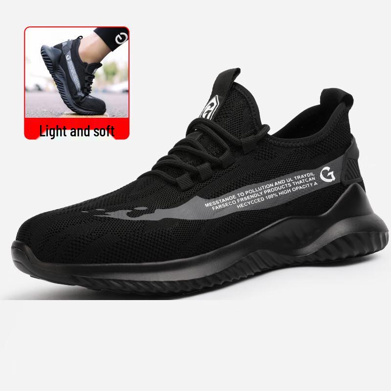 Ruima Lightweight Breathable Anti-Smash Anti-Puncture Safety Shoes 38