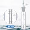 Transparent Lab Glass Impact Absorber Bottle 10ml 25ml 50ml 75ml 125ml 250ml Ideal for Gas Sampling and Absorption