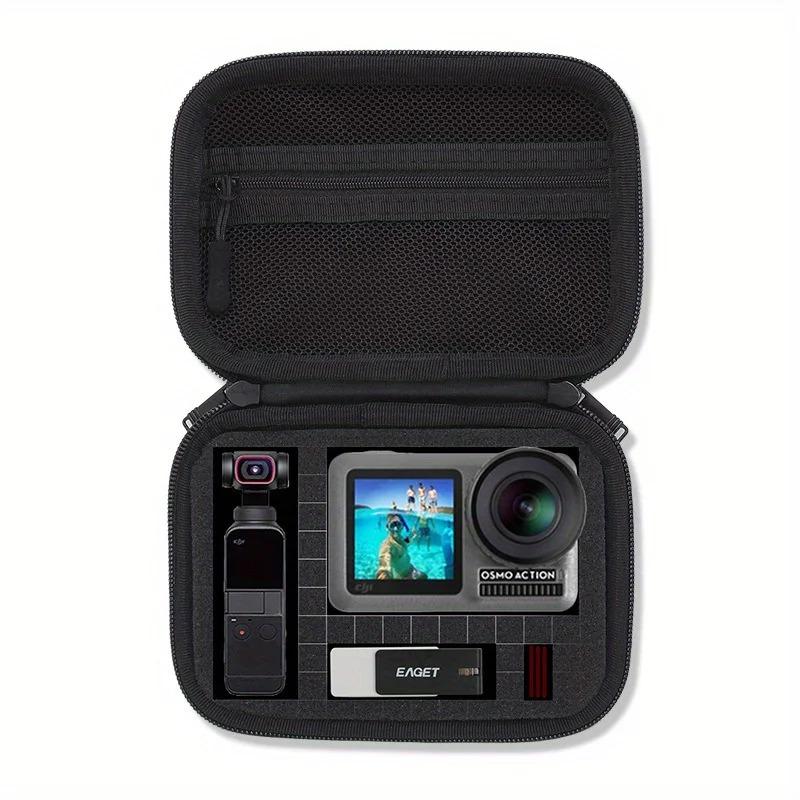 Travel Digital Camera Bag Foam Padded Carry Case Protected And Organized for GoPro 10/9